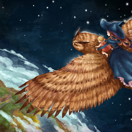 ИЛЛЮСТРАЦИЯ К СКАЗКЕ "ВОЛШЕБНЫЙ СОН" 8