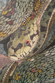 Змея и ящерка