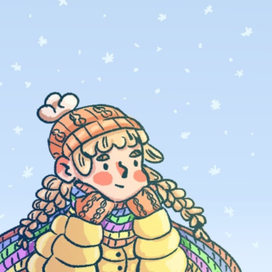 Зимняя девочка