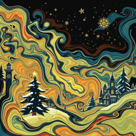 Зимний пейзаж