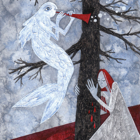 Иллюстрация к сборнику "Сказки на новый лад"