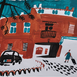 серия "Одесские дворики"