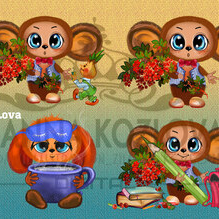 Чебурашки 11 шт - 1000 руб