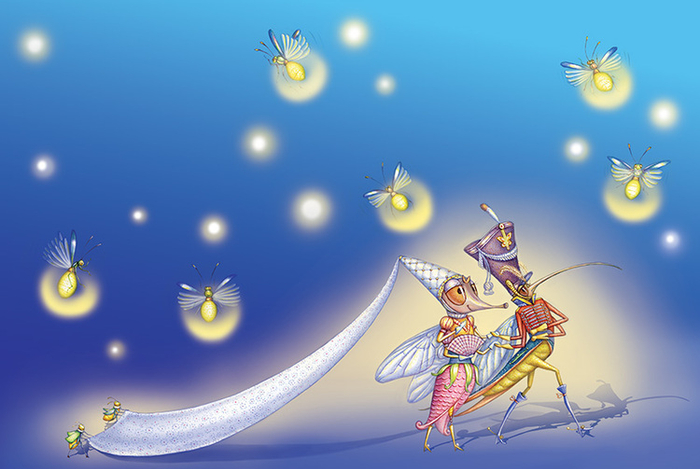 Свадьба мухи-цокотухи