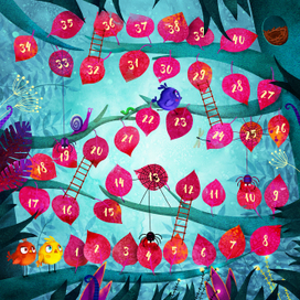 Настольная игра "Лесные приключения". Издательство Клевер.