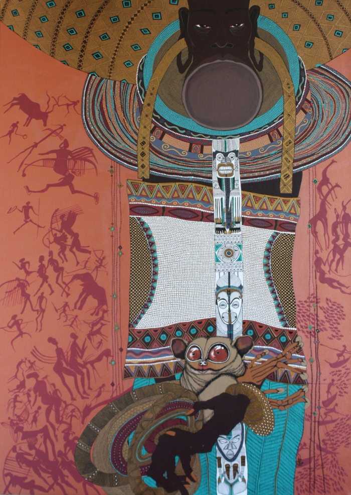 "National Geographic:Девушка племени МУРСИ"