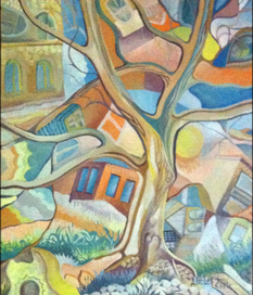 Деревья и дома