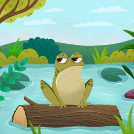 Книга про лягушку