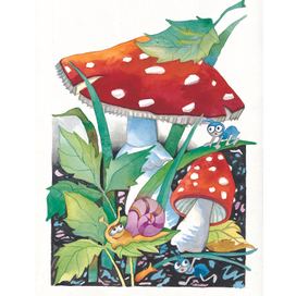 Серия иллюстраций к детским четверостишьям