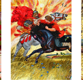 Иллюстрации к чувашским сказкам.