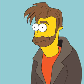 в стиле Симпсонов