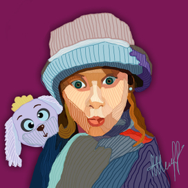 Геля и ее питомец