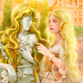 Златоглазка в дворцовом парке