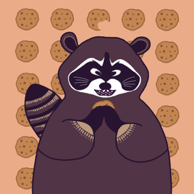 Хитрый енот