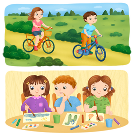 Иллюстрации из книги "Мои друзья эмоции"