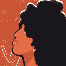 Профиль девушки