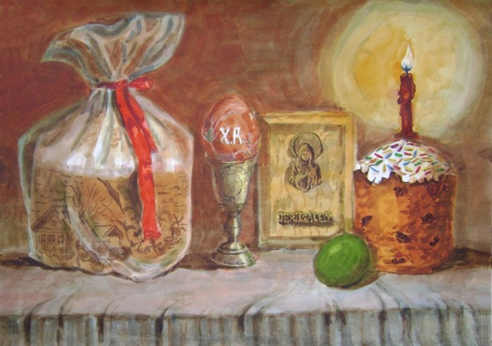 Пасхальный натюрморт