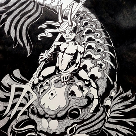 Водяной на Рыбе