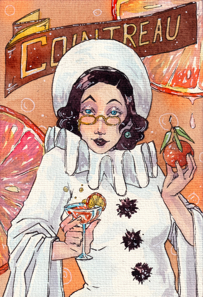 Открытка "Ликер"