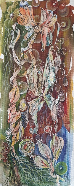 Эскиз для гобелена.