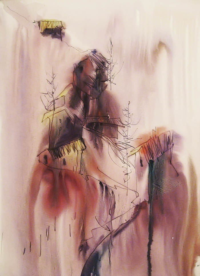 дома на склоне