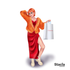 Персонаж для магазины одежды