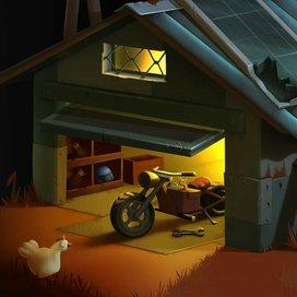 Дом старого байкера