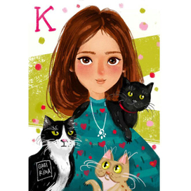 Кот на К, и Катя на К