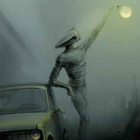 крендель с лампой