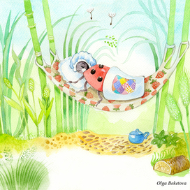 Иллюстрация к сказке моей дочери Лизы Мосиенко