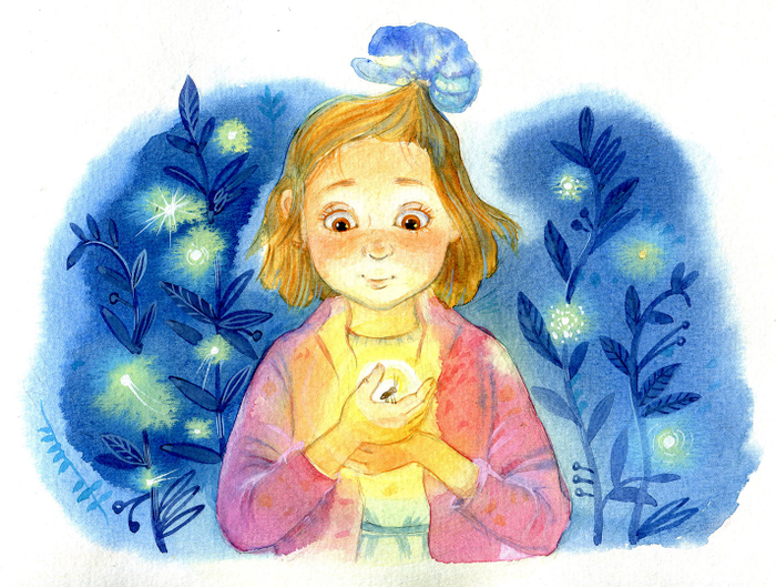 Точно светлячок