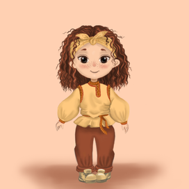 Домовенок девочка