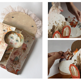 Pop-up book "Белорусские колыбельные"