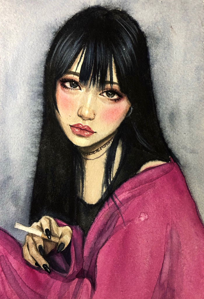 Анимэ девочка 