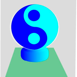 Инь и янь. Картина для релаксации 