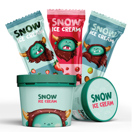 Снежное мороженое