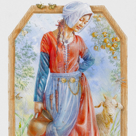 Эскиз полосной иллюстрации