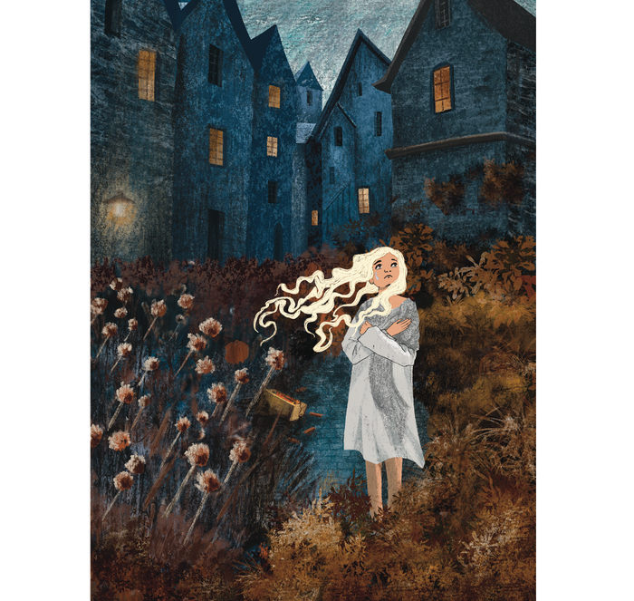 Иллюстрация для сборника сказок О. Уайльда. Издательство Metamorphoses