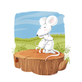 Мышка ищет маму