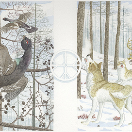 Охота на каменного глухаря.