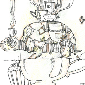 Кофейная черепаха