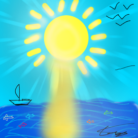 "Солнечный день глазами ребёнка"