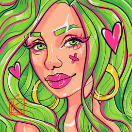 Серия арт портретов 