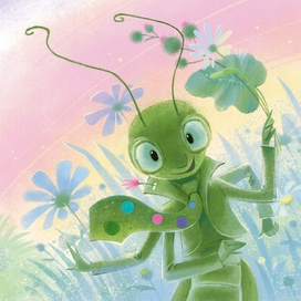 У кузнечика свидание