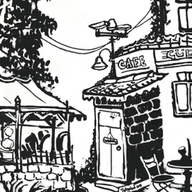 "Улочки старого Стамбула" лист 3