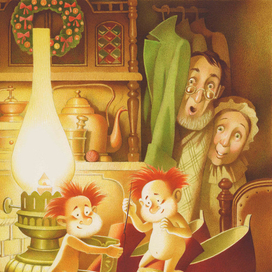 "Маленькие человечки" Братья Гримм