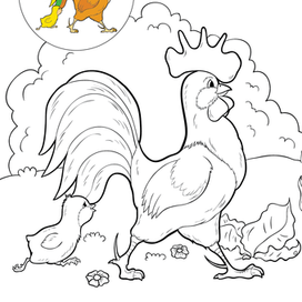 петух и утка