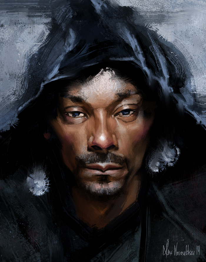 Портрет Snoop Dogg'а