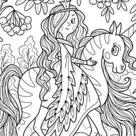 Раскраска для девочек