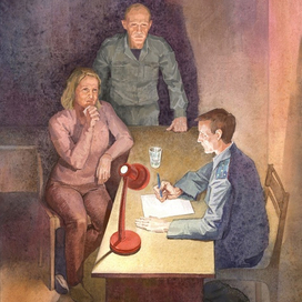 иллюстрация к рассказу о рыбаках